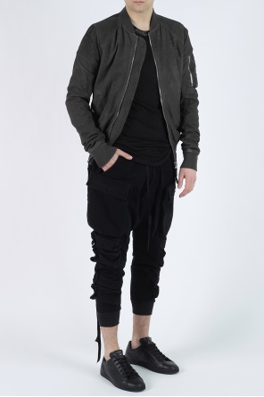 Zamszowa kurtka typu 'bomber', zdjęcie 2 Zamszowa kurtka typu 'bomber' od Rick Owens